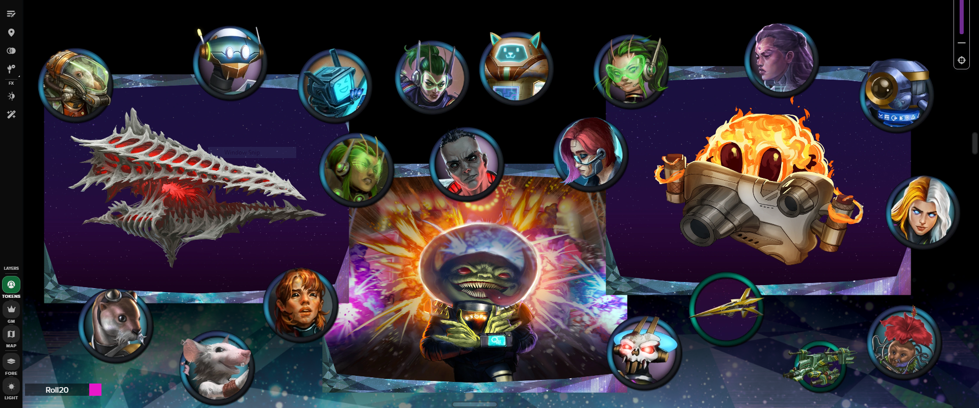 The *Tech Core* Art Pack is full of exciting beings from across the Starfinder 2e universe: SROs, goblins, brenneri, ysoki, verthani, androids, leshen, and more!
