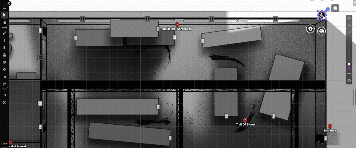 Dynamic lighting (for Pro and Plus subscribers) takes a spooky scene to the next level. Peek in the windows of the blood-splattered warehouse and wonder what awaits you in the dark…