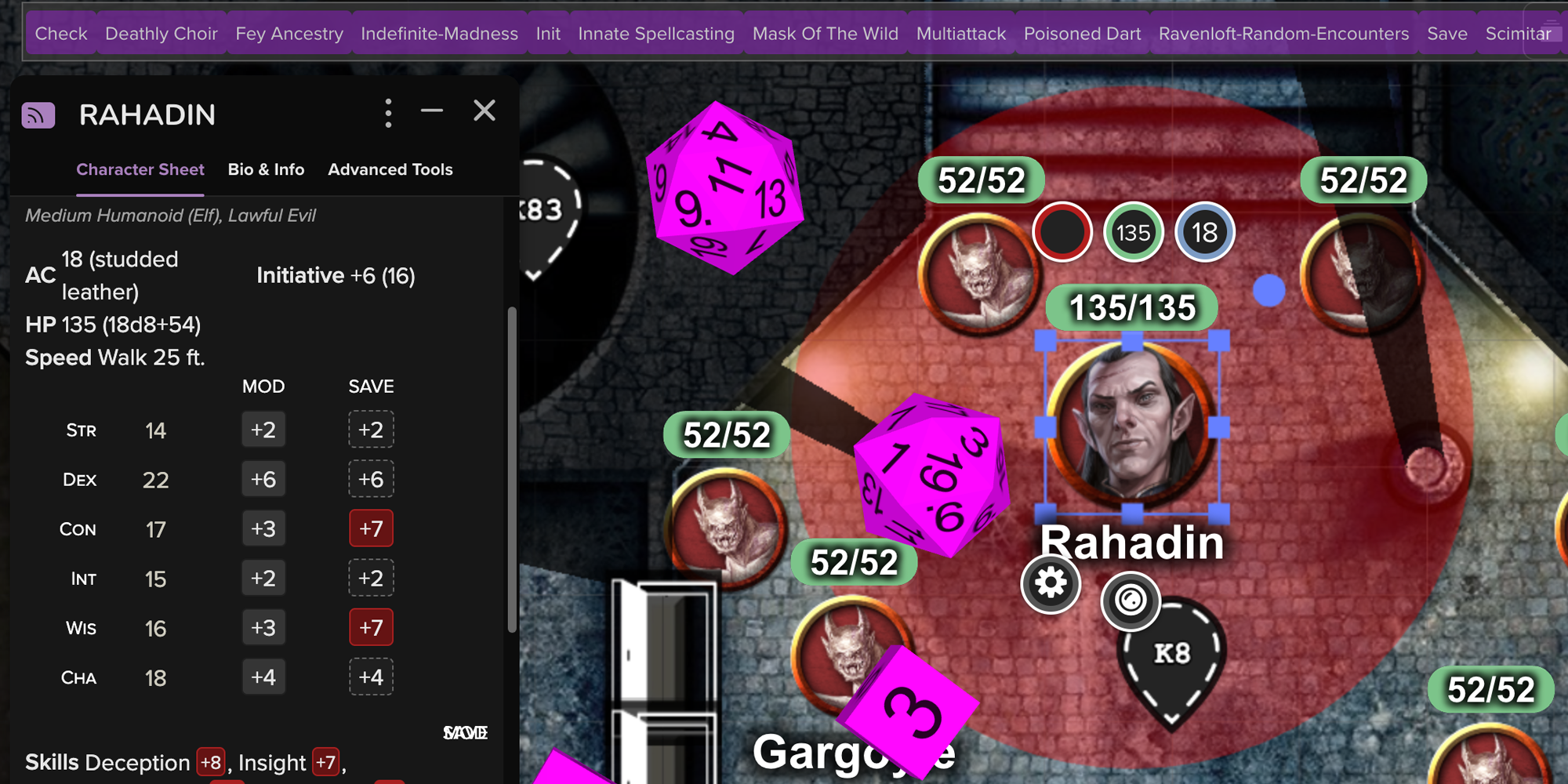 NPC Sheets now have statblock formatting included!