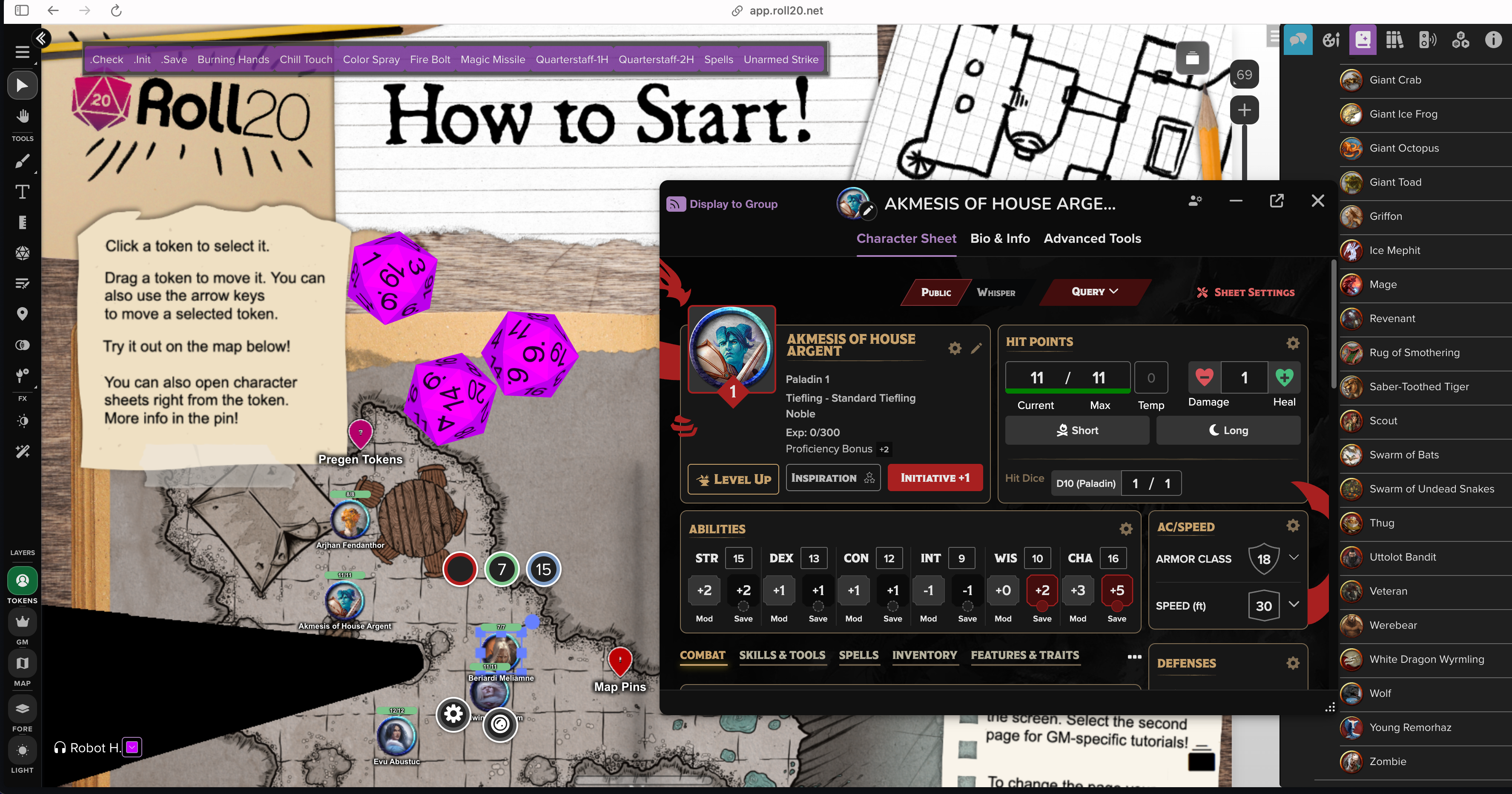 alt text: Frozen Sick tutorial